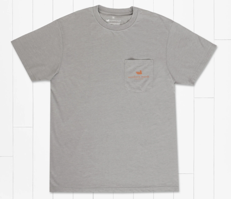 SEAWASH™ Tee - Decoy Stamp Grey
