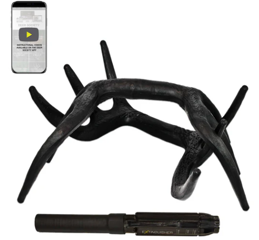 Black Rack & Extinguisher Combo