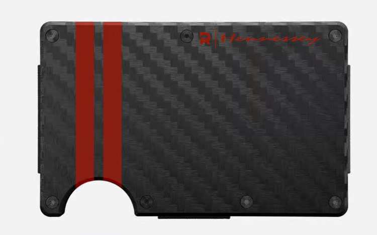 Hennessey Performance Collab Wallet - Carbon Fiber 3k
