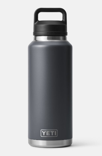 Rambler 46 oz Bottle with Chug Cap - Charcoal | Dallas Wayne Boot Company