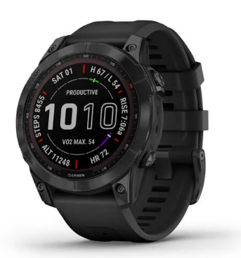 Fenix 7 Sapphire Solar Black DLC Titanium
