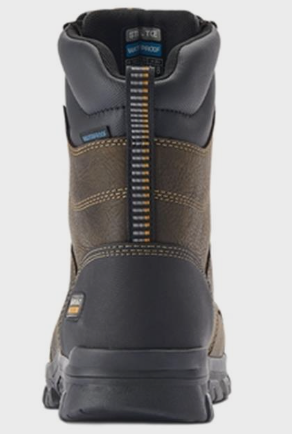 Treadfast 8" H20 Steel Toe Dark Brown