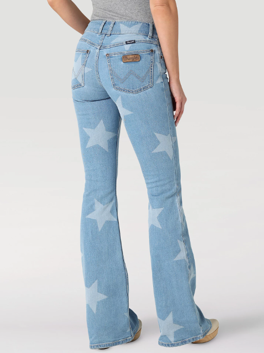 Retro Mae Star Flare Jean