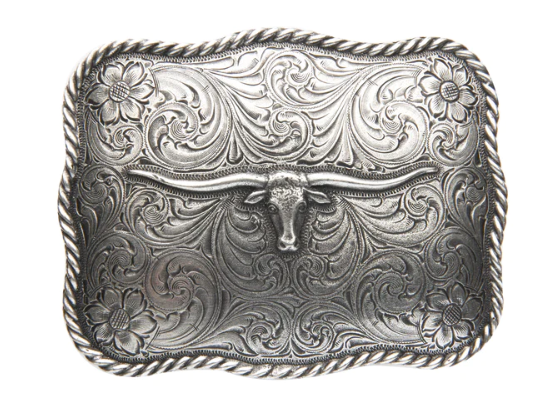 Scalloped Longhorn Buckle