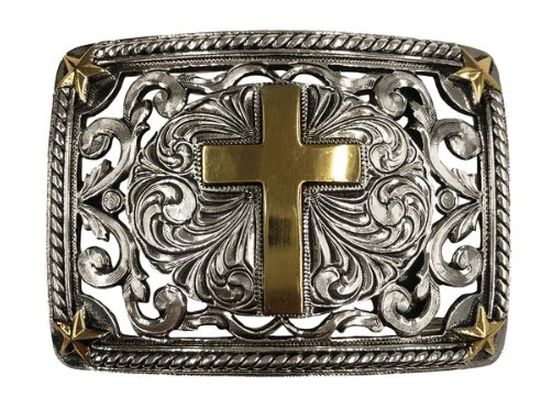 Filigree Cross Buckle