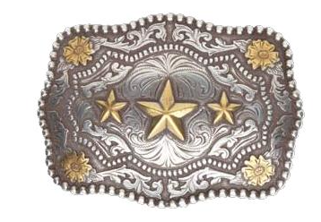 Scallop Triple Star Buckle