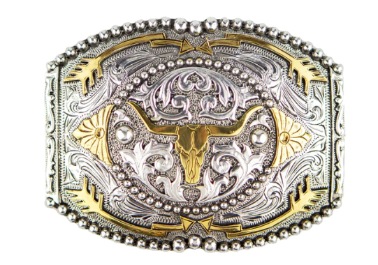 Longhorn with Arrows Buckle