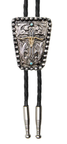 Steer Skull with Cross Bolo