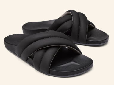 Hila Women's Slide Sandals - Black