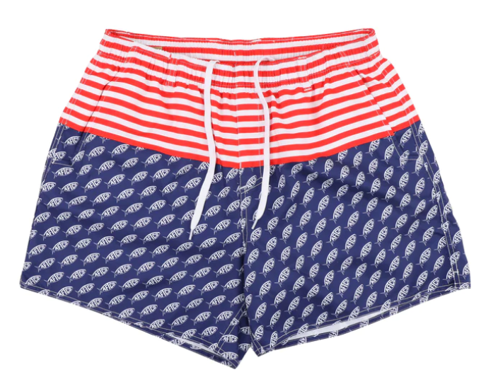 Captain Volley Swim Shorts - Midnight