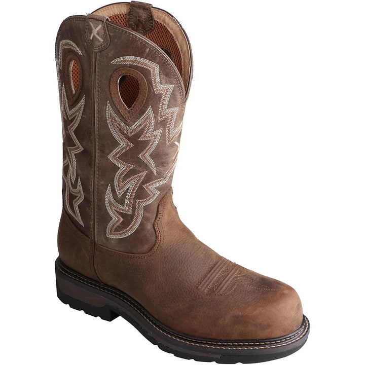 Twisted X Men's Lite Cowboy Boot - Oiled Distressed