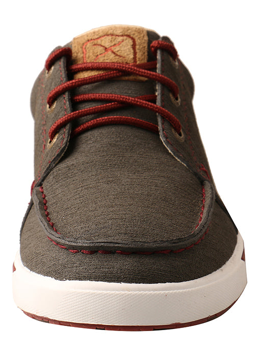 Women's Casual Kicks Dark Grey/Barn Red