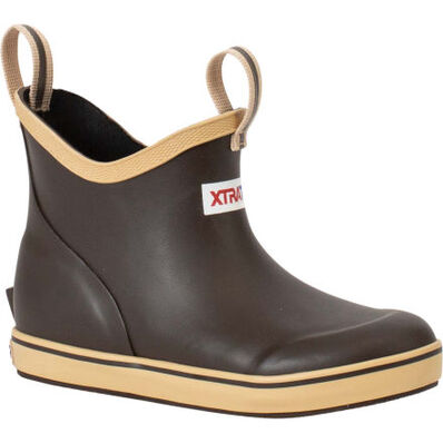 Kids Ankle Deck Boot Brown