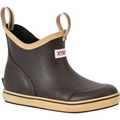 Kid's Ankle Deck Boot Brown