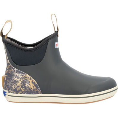 Trolling Pack 6" Ankle Deck Boot - Grey