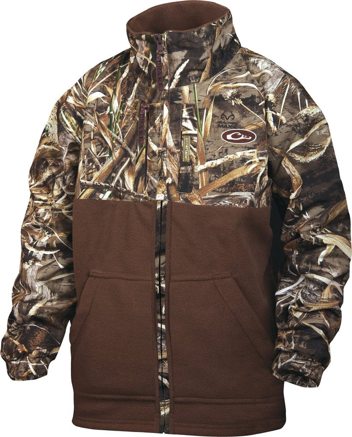 MST Youth Eqwader Full Zip - Realtree Max 5