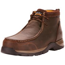 Ariat Men's Edge LTE Moc Brown H2O Composite Toe Work Boots