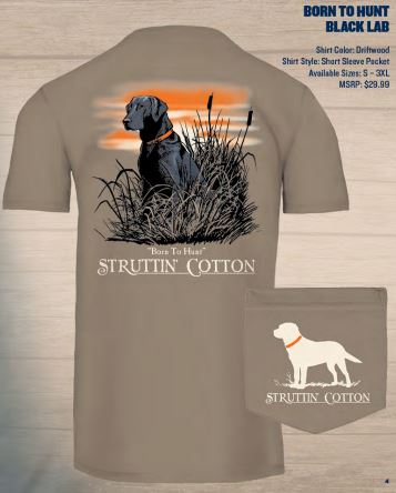 Born To Hunt Black Lab