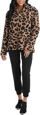 Brady Tan Leopard Pullover