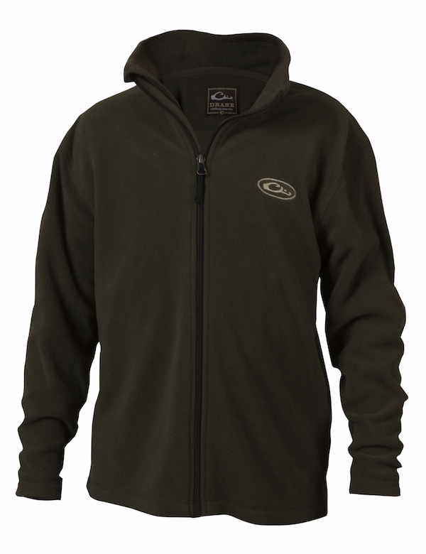 Youth Camp Fleece Full Zip Green