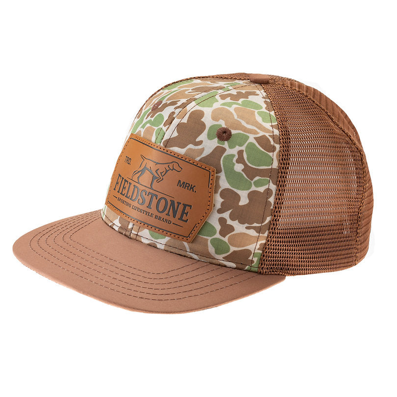 Youth Old School Brown Bill Hat