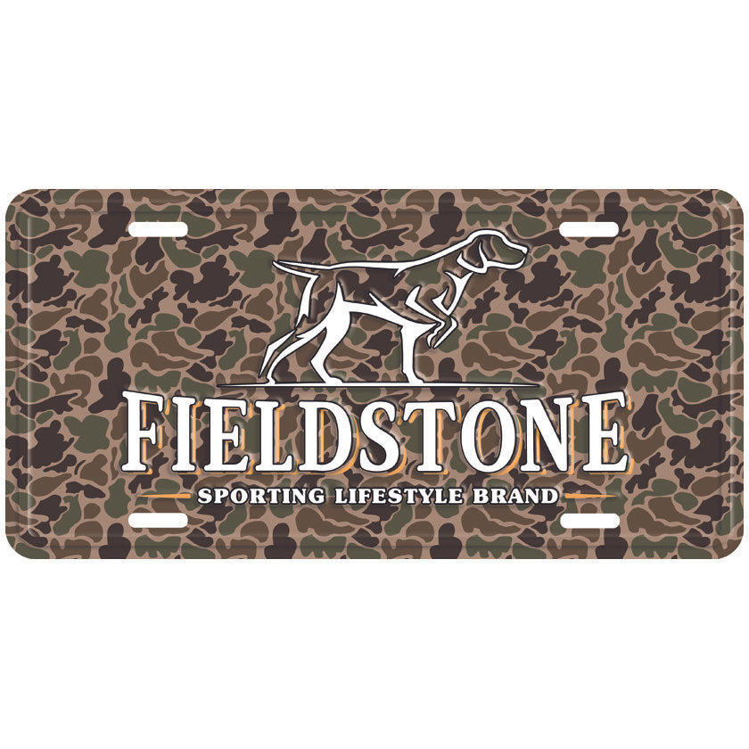 Fieldstone License Plate