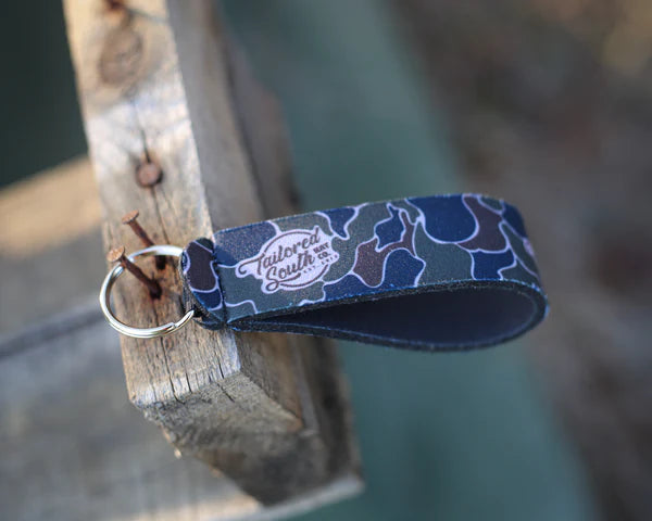 Tailored South Camo Keychain