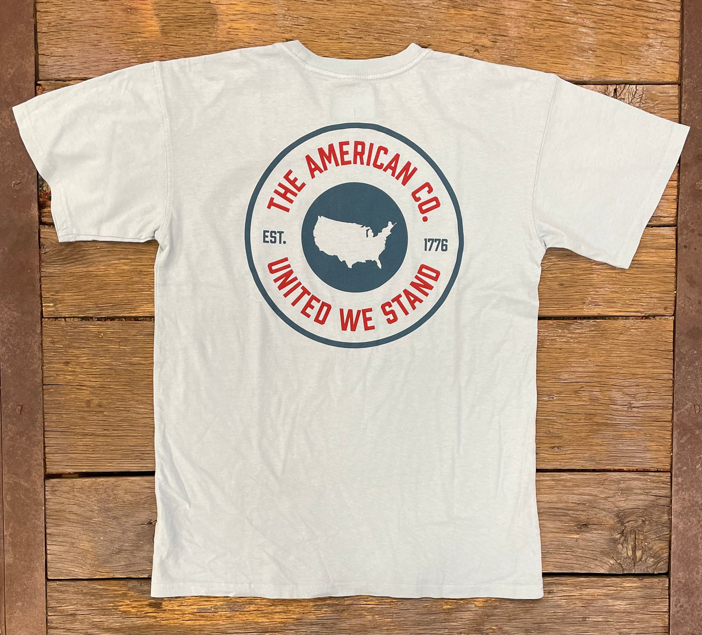 American Co. Patch United We Stand Chambray