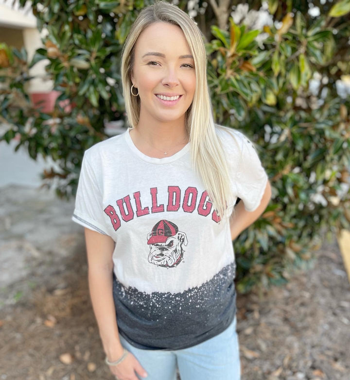 Georgia Bulldogs Crossroads Bleached Tee