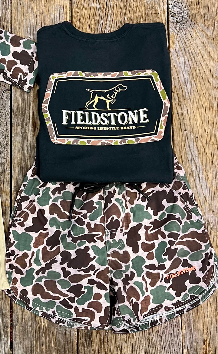 Kid's Active Shorts 5.5" - Camo