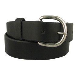 Silver Creek Unisex Black Blue Light Western Belt