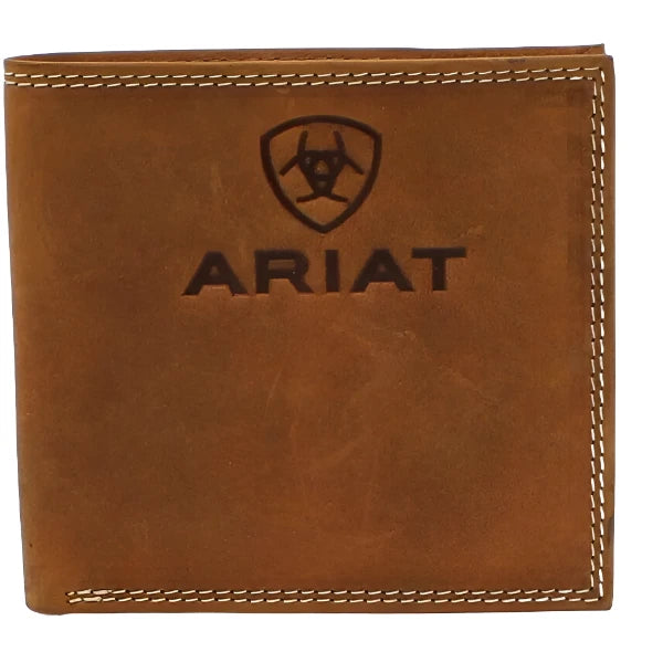 Ariat Embossed Logo Bi Fold Wallet
