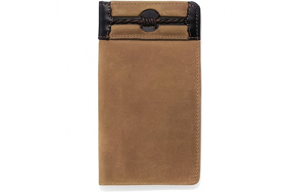 Silver Creek Copper Fenced In Checkbook Wallet