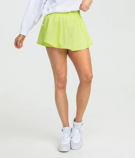 Hybrid Performance Skort - Limeade