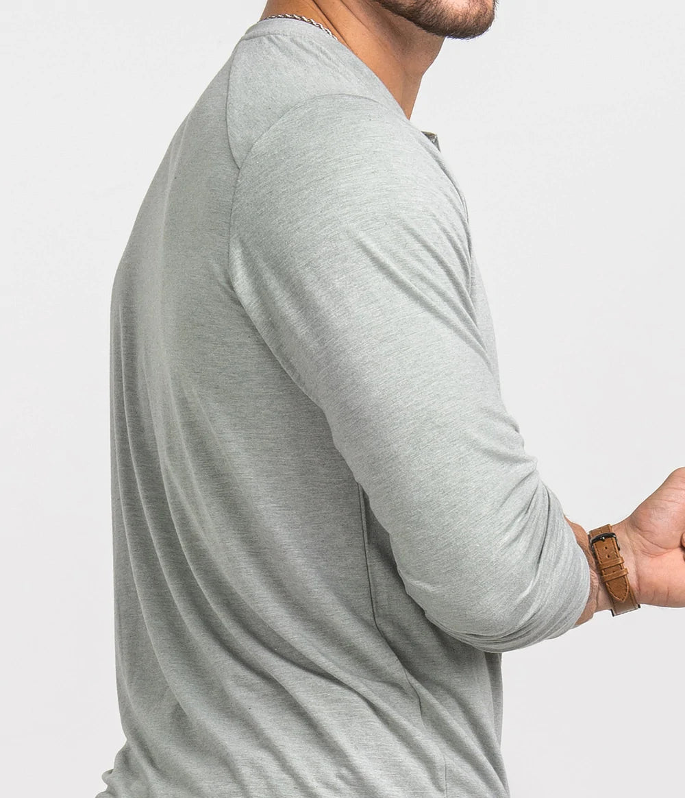 Max Comfort Henley L/S - Oak