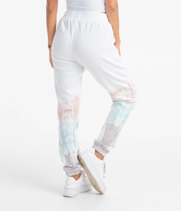 Tie Dye Sweatpants Creamsicle
