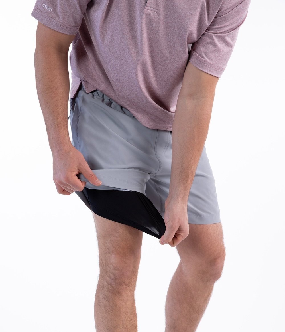 Everyday Hybrid Shorts Sterling Gray
