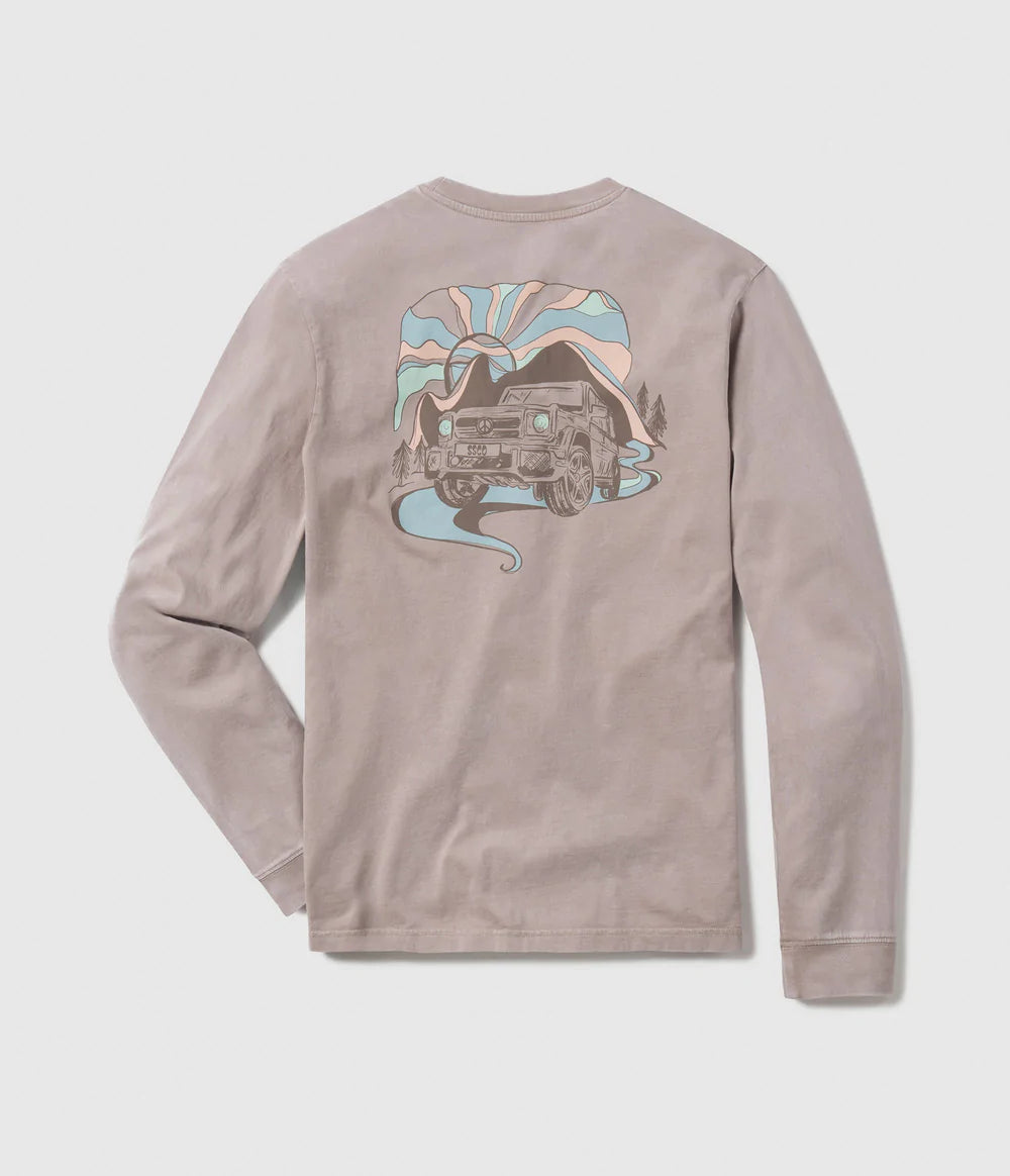Road Trippin L/S Tee - Overcast