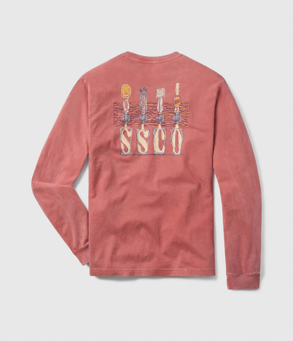 Tapped Out L/S Tee - Canyon