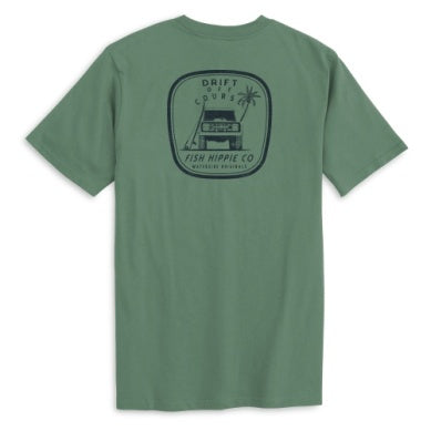 Stranded Short Sleeve Tee - Pine