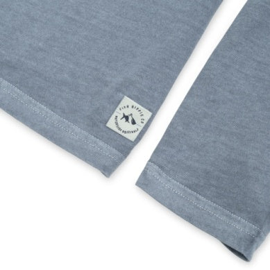 Balao Long Sleeve Pocket Tee - Slate
