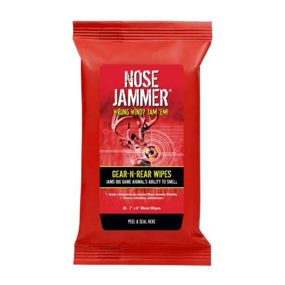 Nose Jammer Gear-N-Rear Field Wipes